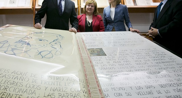 Mariano Rajoy visita el Museo Centro Cervantino de El Toboso con María Dolores de Cospedal 