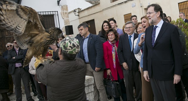 Mariano Rajoy visita El Toboso con María Dolores de Cospedal