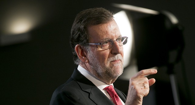 El presidente del Gobierno y del Partido Popular, Mariano Rajoy