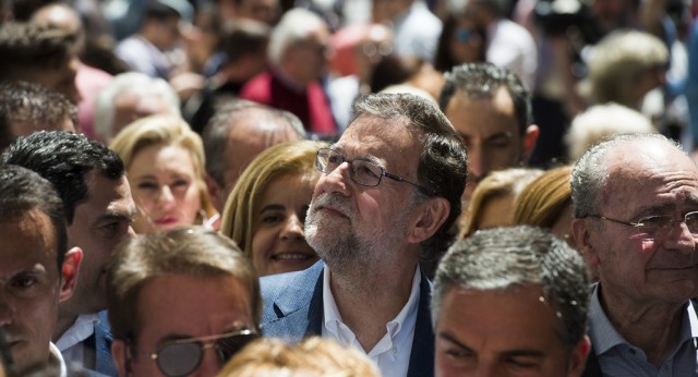 Mariano Rajoy visita el Mercado Atarazanas (Málaga)