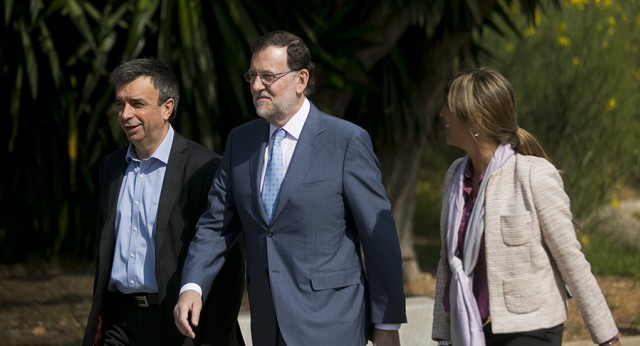 Mariano Rajoy a su llegada al Foro Buen Gobierno