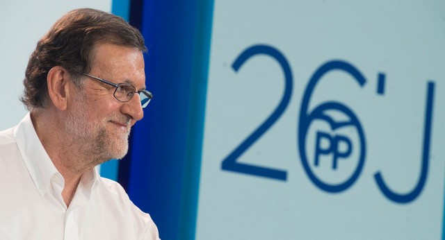 El presidente del Gobierno y del Partido Popular, Mariano Rajoy