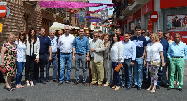 Pablo Casado visita Illescas (Toledo)