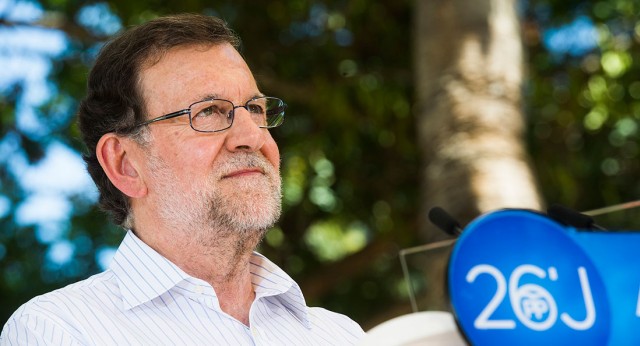El presidente del Gobierno y del Partido Popular, Mariano Rajoy