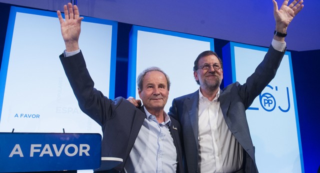 Mariano Rajoy interviene en un acto en Lleida