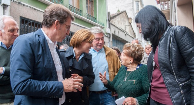 Mª Dolores Cospedal visita Mondoñedo 