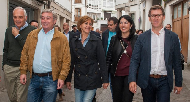 Mª Dolores Cospedal visita Mondoñedo 