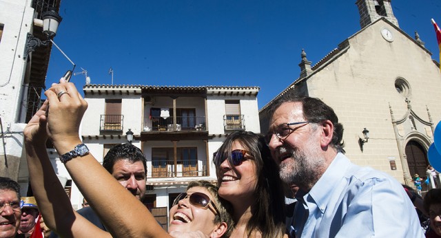 Mariano Rajoy interviene en un acto en Toledo