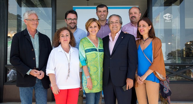 María Dolores de Cospedal visita Tenerife