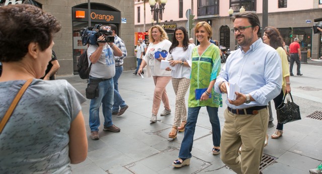 Mª Dolores Cospedal visita Las Palmas de Gran Canaria