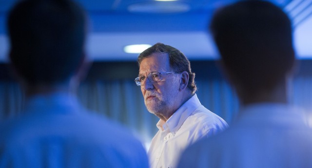 Mariano Rajoy interviene en un acto en Teruel