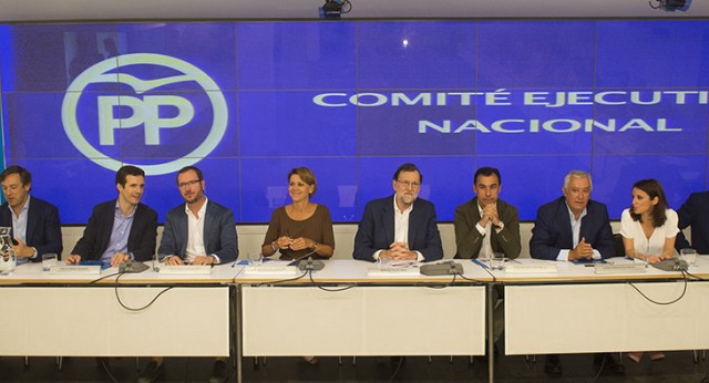 Mariano Rajoy preside el Comité Ejecutivo