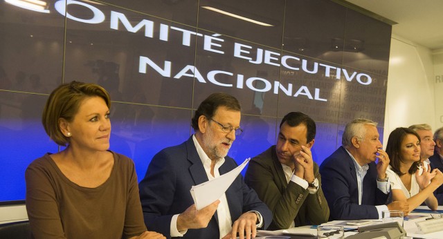 Mariano Rajoy preside el Comité Ejecutivo