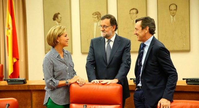 Mariano Rajoy preside la reunión del GPP