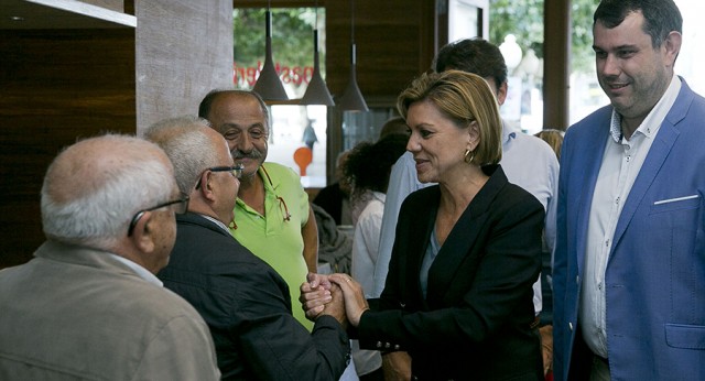 María Dolores de Cospedal visita Galicia