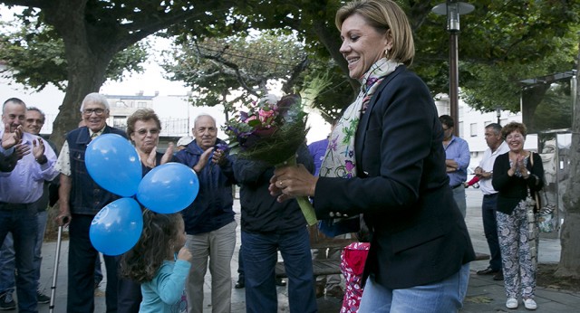 María Dolores de Cospedal visita Galicia