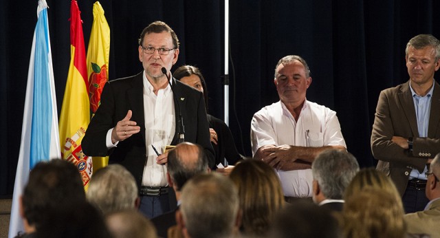 Mariano Rajoy visita el Pazo de Mos (Pontevedra)