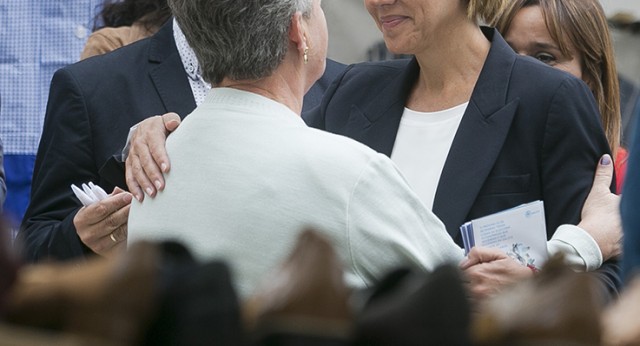 María Dolores de Cospedal visita Noia