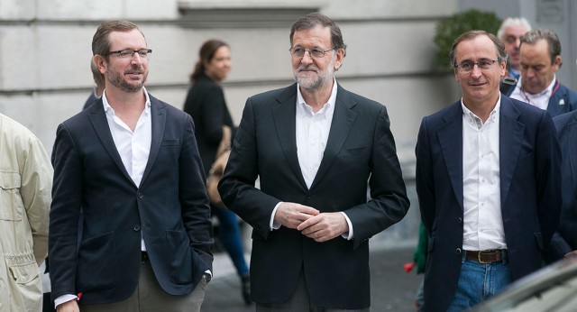 Mariano Rajoy participa en un acto de campaña en Bilbao