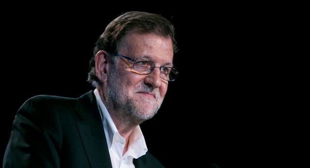 El presidente del Partido Popular, Mariano Rajoy 