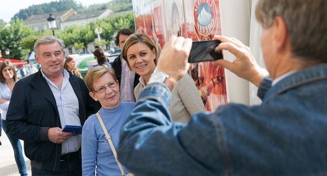 Cospedal visita Meira Galicia