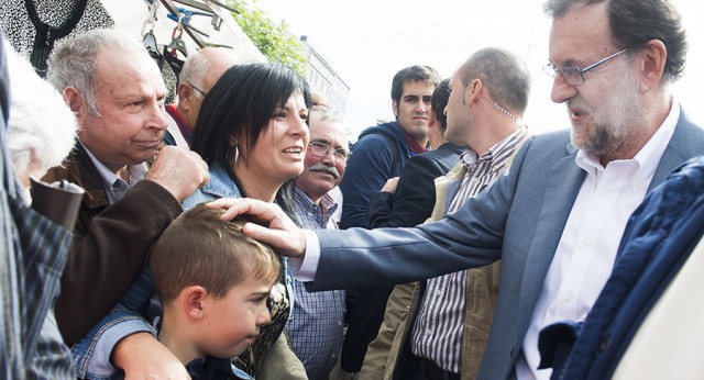 Mariano Rajoy visita Santa Comba (A Coruña)