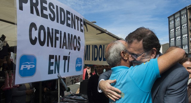 Mariano Rajoy visita Santa Comba (A Coruña)