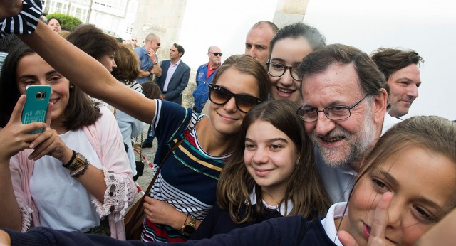 Mariano Rajoy en Betanzos