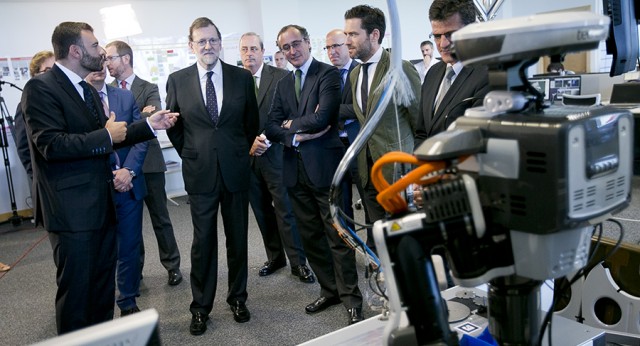 Mariano Rajoy visita la empresa Tecnalia