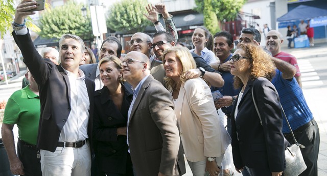 María Dolores de Cospedal visita Barbadas