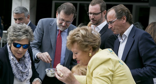 Mariano Rajoy en Vitoria