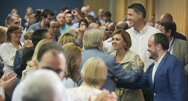 María Dolores de Cospedal clausura la Escuela de Otoño del PP de Cataluña