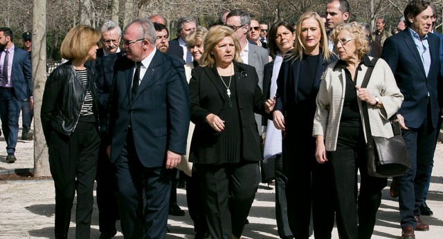 María Dolores Cospedal, asiste al acto homenaje con motivo del Día Europeo de las Víctimas del Terrorismo