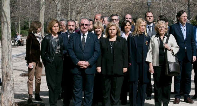 María Dolores Cospedal, asiste al acto homenaje con motivo del Día Europeo de las Víctimas del Terrorismo