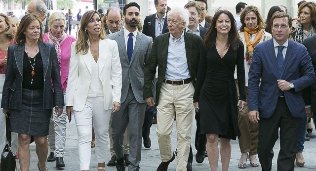 Andrea Levy participa en un acto en apoyo a la Constitución Española en Madrid