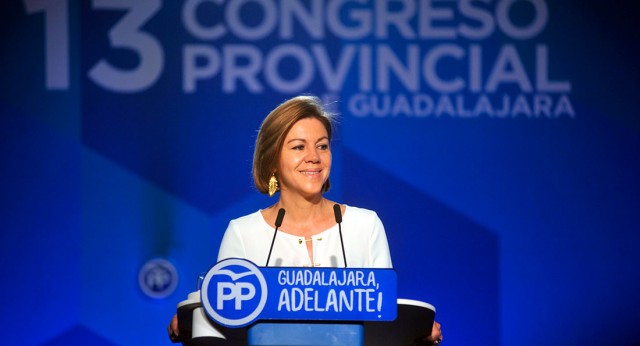 Cospedal inaugura el XIII Congreso Provincial del PP de Guadalajara