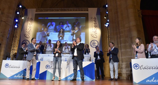  Andrea Levy participa en el acto de clausura del Congreso Provincial del PP de Cáceres