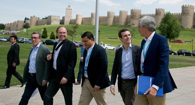 Pablo Casado clausura el Congreso del PP de Ávila