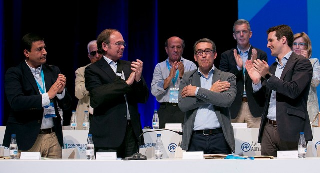 Pablo Casado clausura el Congreso del PP de Ávila