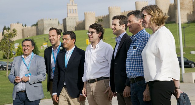 Pablo Casado clausura el Congreso del PP de Ávila