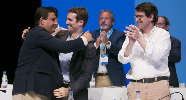 Pablo Casado clausura el Congreso del PP de Ávila