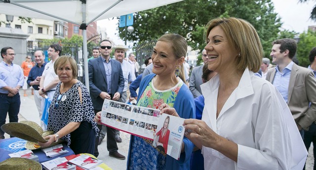 Mª Dolores Cospedal clausura el acto de balance de dos años de gobierno de Cifuentes en Madrid