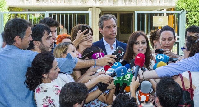 Andrea Levy presenta el recurso del PPC contra la Reforma del Reglamento del Parlament de Cataluña