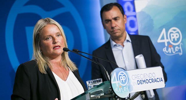 Mari Mar Blanco durante su intervención