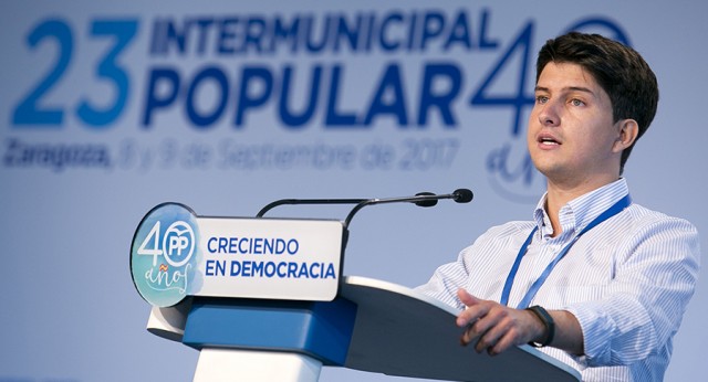 Diego Gago durante su intervención