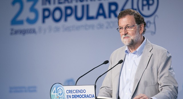 Mariano Rajoy en la clausura de la 23 Intermunicipal Popular