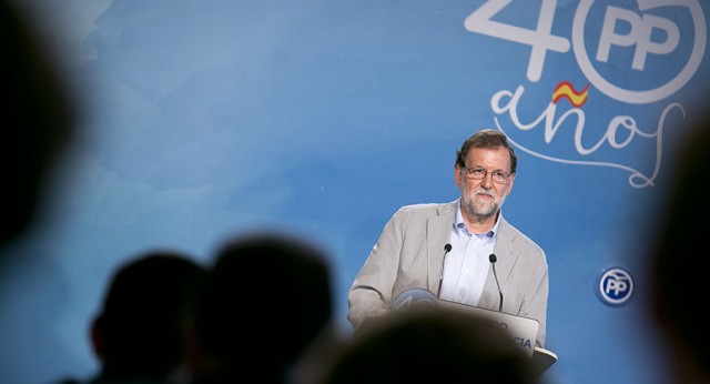 Mariano Rajoy en la clausura de la 23 Intermunicipal Popular