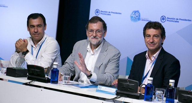 Mariano Rajoy clausura la reunión de presidentes provinciales del PP