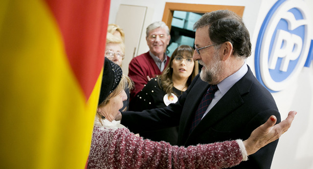 Mariano Rajoy inaugura la nueva sede del PPC en Badalona