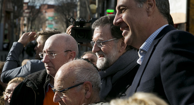 Mariano Rajoy inaugura la nueva sede del PPC en Badalona